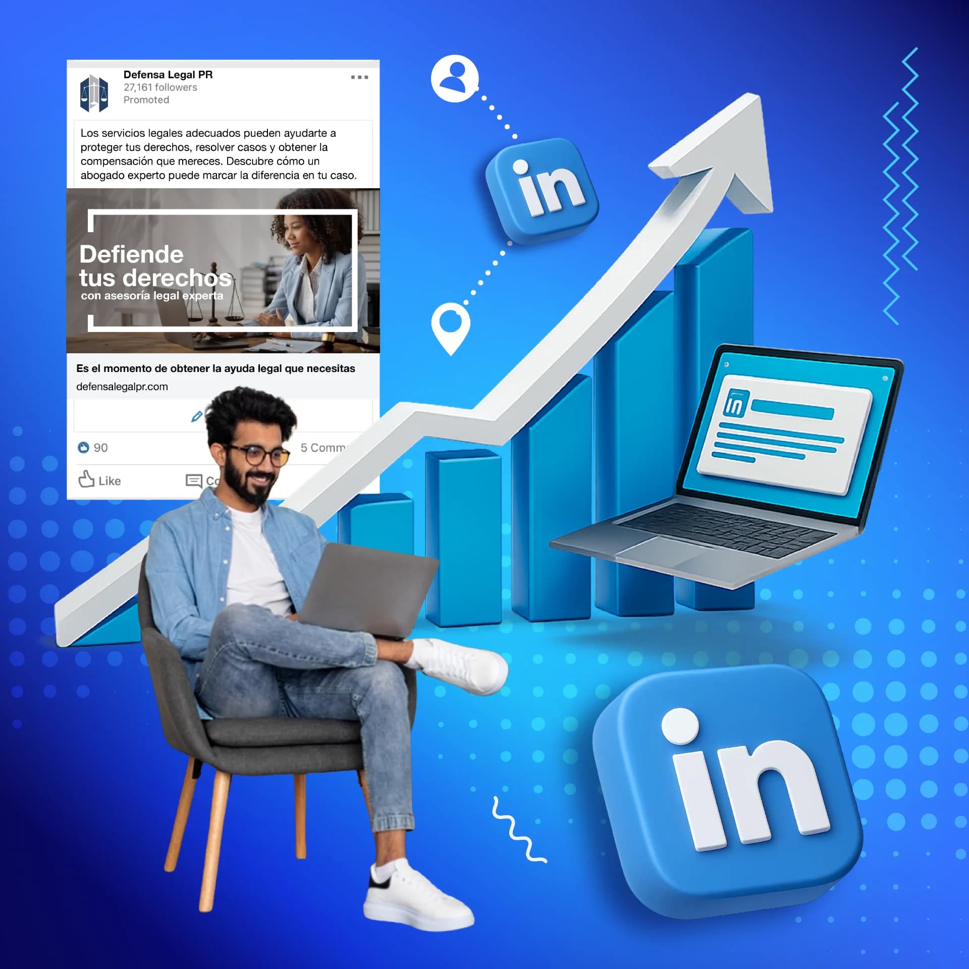 Redes Sociales view 3