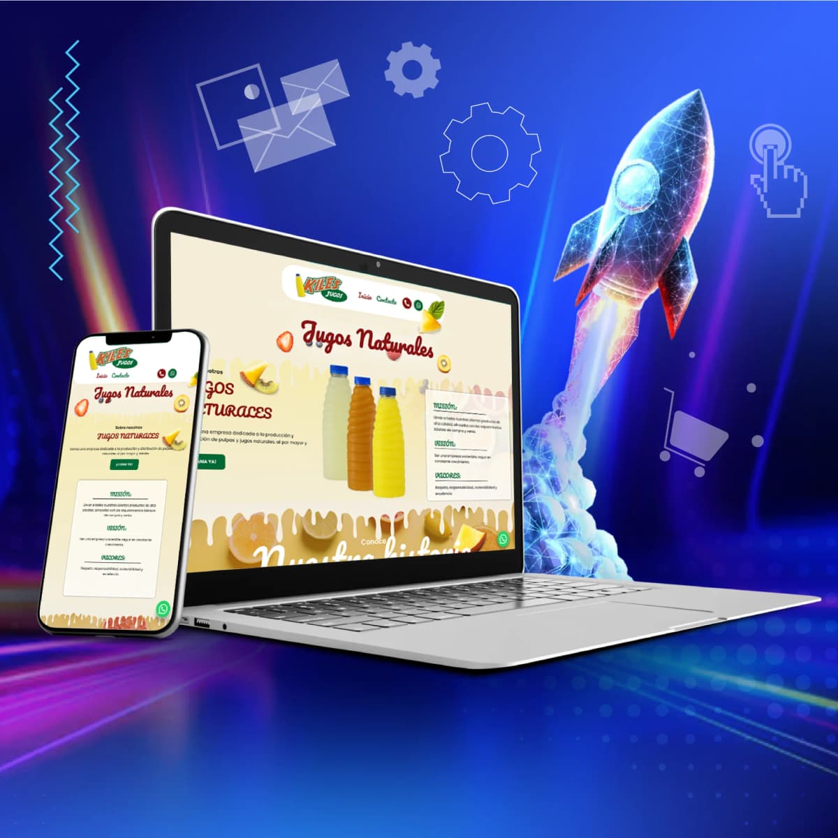 Diseño, programación y mantenimiento de websites